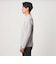 【WEB限定】JUST fit ウォームブレンド モックネック 長袖 カットソー -吸湿発熱-