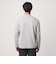 【WEB限定】JUST fit ウォームブレンド モックネック 長袖 カットソー -吸湿発熱-