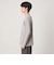 【WEB限定】JUST fit ウォームブレンド モックネック 長袖 カットソー -吸湿発熱-