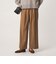 ［size SHORT/TALLあり］Daily Chic サキソニー ワイド パンツ