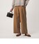 ［size SHORT/TALLあり］Daily Chic サキソニー ワイド パンツ