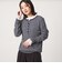 【WEB限定】＜at ease＞マルチボーダー ヘンリーネック カットソー