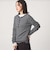 【WEB限定】＜at ease＞マルチボーダー ヘンリーネック カットソー