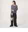 【WEB限定】＜at ease＞マルチボーダー ヘンリーネック カットソー