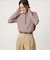 【WEB限定】＜at ease＞マルチボーダー ヘンリーネック カットソー