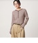 【WEB限定】＜at ease＞マルチボーダー ヘンリーネック カットソー