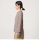 【WEB限定】＜at ease＞マルチボーダー ヘンリーネック カットソー