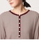 【WEB限定】＜at ease＞マルチボーダー ヘンリーネック カットソー