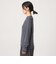 【WEB限定】＜at ease＞マルチボーダー プルオーバー カットソー