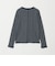 【WEB限定】＜at ease＞マルチボーダー プルオーバー カットソー