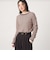 【WEB限定】＜at ease＞マルチボーダー プルオーバー カットソー