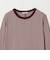 【WEB限定】＜at ease＞マルチボーダー プルオーバー カットソー