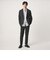 【WEB限定】JUST fit ヘリンボーン ナロー セットアップ ジャケット&パンツ