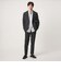 【WEB限定】JUST fit ヘリンボーン ナロー セットアップ ジャケット&パンツ