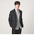 【WEB限定】JUST fit ヘリンボーン ナロー セットアップ ジャケット&パンツ