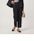 ［size SHORT/TALLあり］fleurie(フルリー) ジャガード テーパード パンツ