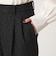 ［size SHORT/TALLあり］fleurie(フルリー) ジャガード テーパード パンツ