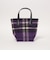 2WAY クロスチェックトートバッグ