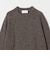 ウール カシミヤ ミックス クルーネック ニット