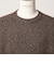 ウール カシミヤ ミックス クルーネック ニット