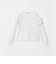 【WEB限定】＜at ease＞ソデ フリル ロングスリーブ プルオーバー カットソー