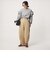 【WEB限定】＜at ease＞ソデ フリル ロングスリーブ プルオーバー カットソー