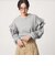 【WEB限定】＜at ease＞ソデ フリル ロングスリーブ プルオーバー カットソー
