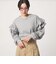 【WEB限定】＜at ease＞ソデ フリル ロングスリーブ プルオーバー カットソー