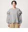 【WEB限定】＜at ease＞ソデ フリル ロングスリーブ プルオーバー カットソー