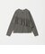 【WEB限定】＜at ease＞フロント フリル ロングスリーブ カットソー UVカット