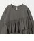 【WEB限定】＜at ease＞フロント フリル ロングスリーブ カットソー UVカット