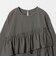 【WEB限定】＜at ease＞フロント フリル ロングスリーブ カットソー UVカット