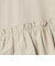 【WEB限定】＜at ease＞フロント フリル ロングスリーブ カットソー UVカット