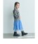 プリーツ チュール ティアードスカート / キッズ 110cm―130cm