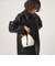 【WEB限定】＜PARTE＞キルティング ドロストバッグ ミニ / ショルダーバッグ はっ水