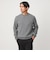 【WEB限定】JUST fit ミドルゲージ モックネック ニット