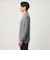 【WEB限定】JUST fit ミドルゲージ モックネック ニット