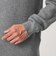 【WEB限定】JUST fit ミドルゲージ モックネック ニット