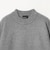 【WEB限定】JUST fit ミドルゲージ モックネック ニット
