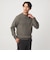 【WEB限定】JUST fit ミドルゲージ モックネック ニット