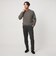 【WEB限定】JUST fit ミドルゲージ モックネック ニット