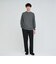 【別注】＜Gramicci＞裏起毛 ツイル ワイド テーパード イージーパンツ
