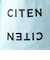 ＜CITEN＞ロゴ ステートメント プリントバッグ