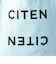 ＜CITEN＞ロゴ ステートメント プリントバッグ