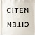 ＜CITEN＞ロゴ ステートメント プリントバッグ