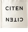 ＜CITEN＞ロゴ ステートメント プリントバッグ