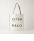 ＜CITEN＞ロゴ ステートメント プリントバッグ
