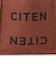＜CITEN＞ロゴ ステートメント バッグ S