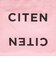 ＜CITEN＞ロゴ ステートメント バッグ S