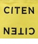 ＜CITEN＞ロゴ ステートメント バッグ S